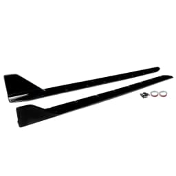 Side Skirts Extension BodyKits Front Bumper Splitter Lip for 4 Series BMW G80 M3 G82 Coupe G83 Convertible M4 2021 2022 2023