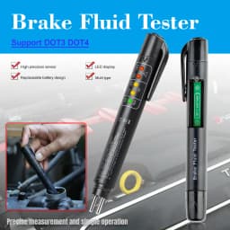 VXSCAN Brake Fluid VXSCAN Brake Fluid Tester Pen 5 LED Mini Indicator for Car Repairs Tools Automotive Diagnostic Testing Tool