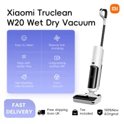 Xiaomi Truclean W20 Wet Dry Vacuum, Floor Cleaning Sweeping Vaccum Cleaner Mop with Water Self-cleaning Roller Brushbar Mijia