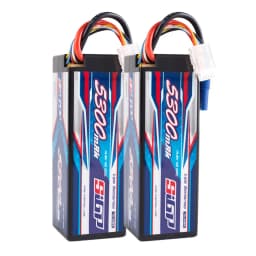 SIGP 4S 14.8V Lipo Battery 5100mAh 6000mAh 70C with XT90 EC5 Plug for RC Car Truck Boat Vehicles Tank Buggy Racing Hobby 2 Packs