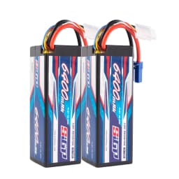SIGP 4S 14.8V Lipo Battery 5100mAh 6000mAh 70C with XT90 EC5 Plug for RC Car Truck Boat Vehicles Tank Buggy Racing Hobby 2 Packs
