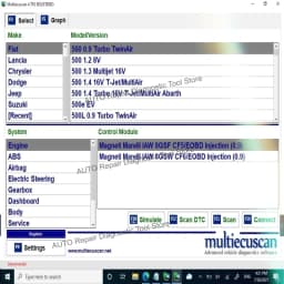 New Multiecuscan Fiat Original Software 2023 Multi ECU Scan V4.8 For Fiat/Chrysler/Dodge/Jeep/Suzuki Scanner Software V4.7 Work