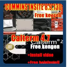 Calterm 4.7 MetaFiles v4.7.1.007 + Cummin Insite 8.9 PRO Engine Diagnostic Software free Keygen + free keygen+free install