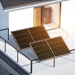 Rvpozwer 300W Solar Panel 10BB N-Type 25% High Efficiency Monocrystalline for RV Home Rooftop Power Station Off Grid Systems