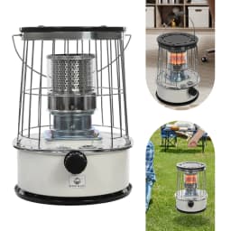 Kerosene Heater, 6L Portable Kerosene Stove Burner for Indoor Outdoor, 9000BTU/H Radiant Camping Oil Heater, Paraffin Stove