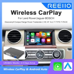 Wireless Carplay Android Auto For Land Rover Jaguar Bosch Discovery 4 Aurora Freelander 2 XE XF XJ Airplay