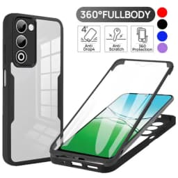 Full Body Protection Shockproof Case for OPPO A5 5G 2025 Protective Cover Screen Protector Fundas Coque Capa