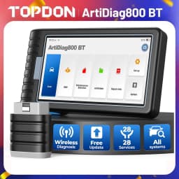 TOPDON Artidiag800 BT Automotive Car Diagnostic Tool Full System OBD2 Scanner Lifetime Free Update Scan Tool VCI Repair Tool