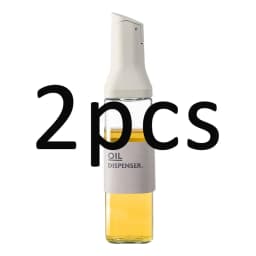 1-3Pcs 500mL Transparent Glass Pouring Olive Oil Bottle Leak Proof Kitchen Seasoning Sauce Vinegar Multifunctional Storage Bottl