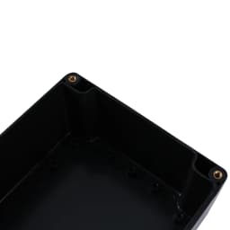 1/2PCS ABS Black Plastic Waterproof Electronic Project Box Small Enclosure Case for DIY Instrument Cover