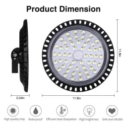 50W-500W LED Garage Light SMD2835 Outdoor Garden Lights IP67 floodlight Workshop Lamp Night werkstatt Lighting lampa warsztatowa