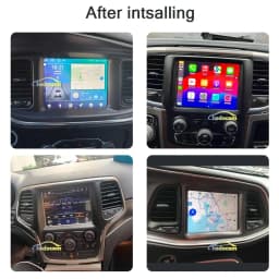IPS Carplay 2Din Android 13 Car Radio For Dodge Challenger Charger Durango RAM 1500 2500 JEEP Grand Cherokee Stereo 4G LTE GPS