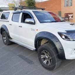 Pocket Style Fender Flares For Toyota Hilux Vigo SR SR5 2005-2014 30mm Widen Wheel Arch Extensions Offroad Car Accessories