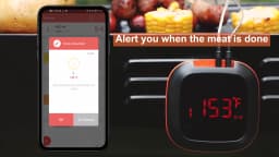 INKBIRD IBT 2X 4XS 6XS 3 Types Food Cooking Bluetooth Wireless BBQ Thermometer Probes Timer For Oven Meat Grill Free App Control