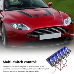 Switch Panel For Car Ignition Control Switch Panel Automotive Toggle Switches Energy Saving And Safe Ignition Toggle Switch