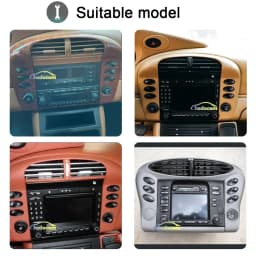 CarPlay 7' Android 14.0 Car Player 8 Core 8GB 256GB Multimedia Stereo GPS Radio For Porsche 911 996 986 Cayman Boxster 2 Din