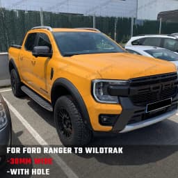 Fender Flares Wheel Arch For Ford Ranger Next Gen 2023 2024 2025 2026 Wildtrak with Parking Sensor Fender Flares Extend 6PCS SET