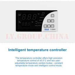 S&A Air Cooled Process Cool Chiller S&A CW-6000 Series For CO2 Laser Engraving Machine Thermolysis Industrial Cooler 300W Glass