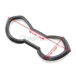 Motorcycle Instrument Frame Cover for Yamaha XMAX 250 300 125 2017 2018 2019 2020 2021 2022 2023 Speedometer Guard Carbon Style