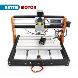 【EU】CNC 3018 PRO 7000W Router Milling Machine with Laser Engraver Module,Limit Switches,Emergency-Stop,Machine for Wood Carving