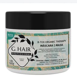 G.Hair B-tox Hair Mask Organic Therapy for Voluminous and Undisciplined Hair 500g