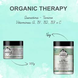 G.Hair B-tox Hair Mask Organic Therapy for Voluminous and Undisciplined Hair 500g