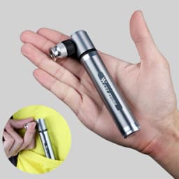 WEST BIKING Portable Mini Aluminium Alloy Bicycle Air Pump 160 PSI Tire Inflator Ultra Light MTB Accessories Road Bike Pump