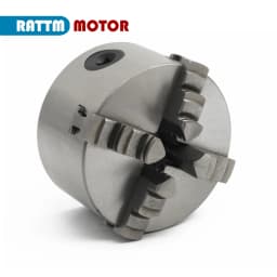 『EU Delivery』 4 Jaw K12-100mm K11-80mm 3Jaw K11-100mm Manual Chuck Self-Centering Chuck CNC Machine Tool Lathe Chuck RATTM MOTOR