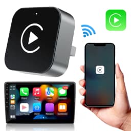 2 in 1 Wireless CarPlay Android Auto Adapter Carplay AI Box Convert Wired To Wireless Auto Connect Plug & Play for Factory Wired