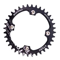 Stone Chainrings / Compatible with Mtb 104Bcd Monoplatos Potentiometer | 32t | 34t | 36t | Round Plate | Oval Plate | Stone | Sigeyi | Accessories | Material Aluminum | Hardness: 150Hb | Cycling | Teeth | Cnc |