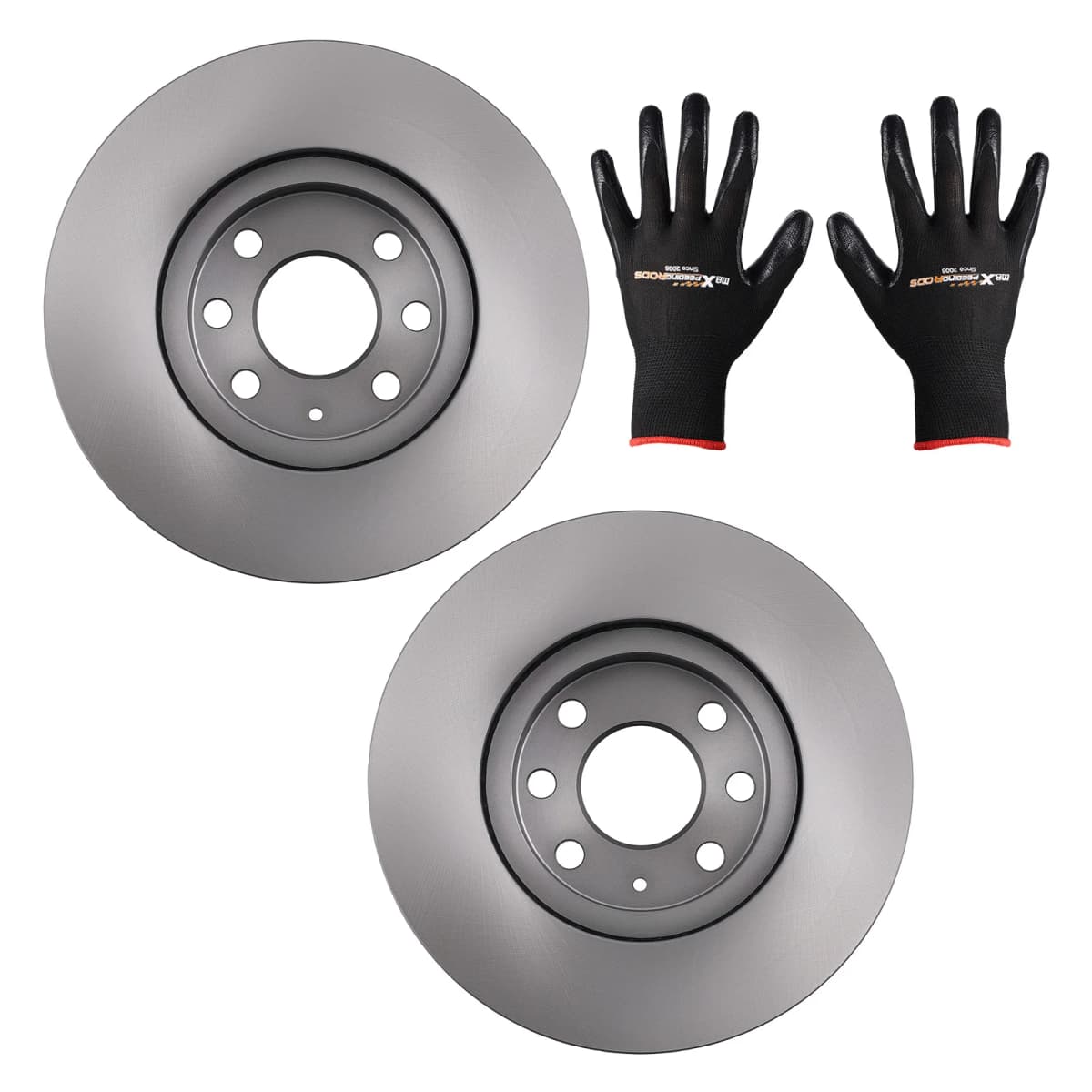 Front Brake Disc Set for Opel Combo/Corsa/Meriva/Tigra 2000-2012 95526646
