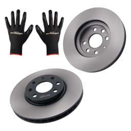 Front Brake Disc Set for Opel Combo/Corsa/Meriva/Tigra 2000-2012 95526646