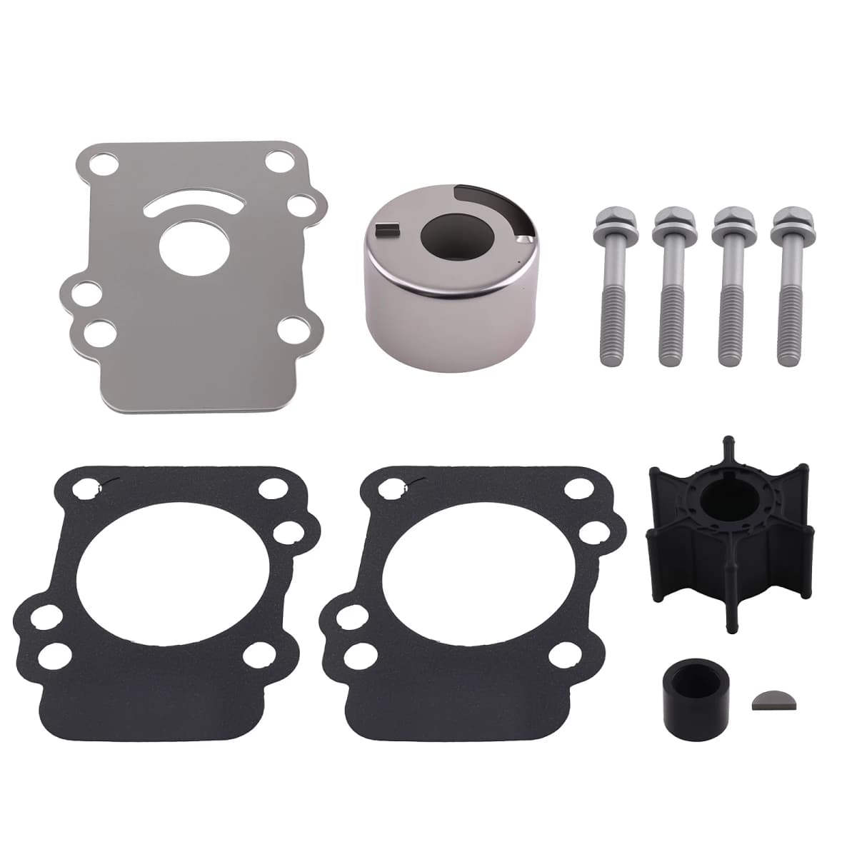 Engine Water Pump Kit for Yamaha 9.9/15HP Outboard 46-84277T 1984-2005 Complete
