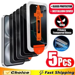 5PCS Easy Installation Anti Spy Glass For Poco X6 Pro 5G X5 X4 X3 NFC M6 Pro 4G M5s M4 M3 M2 F6 Pro F5 F3 C65 Screen Protectors