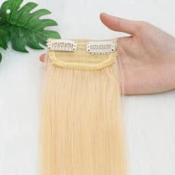 Invisible Clip in Hair Pieces for Women Instant Volume & Length with Mini Seamless Clips Natural Looking Undetectable Hair Pads