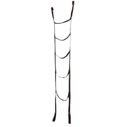 Indoor Outdoor Polyester Climbing Rope Ladder with Five Steps Hanging Strap for Hunting Ladder Attic Foldable Support