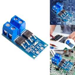 PWM Adjustment Electronic Switch Control Board 15A Max 30A DC Motor Speed Controller Module 0-20KHz for Lamp Brightness Control