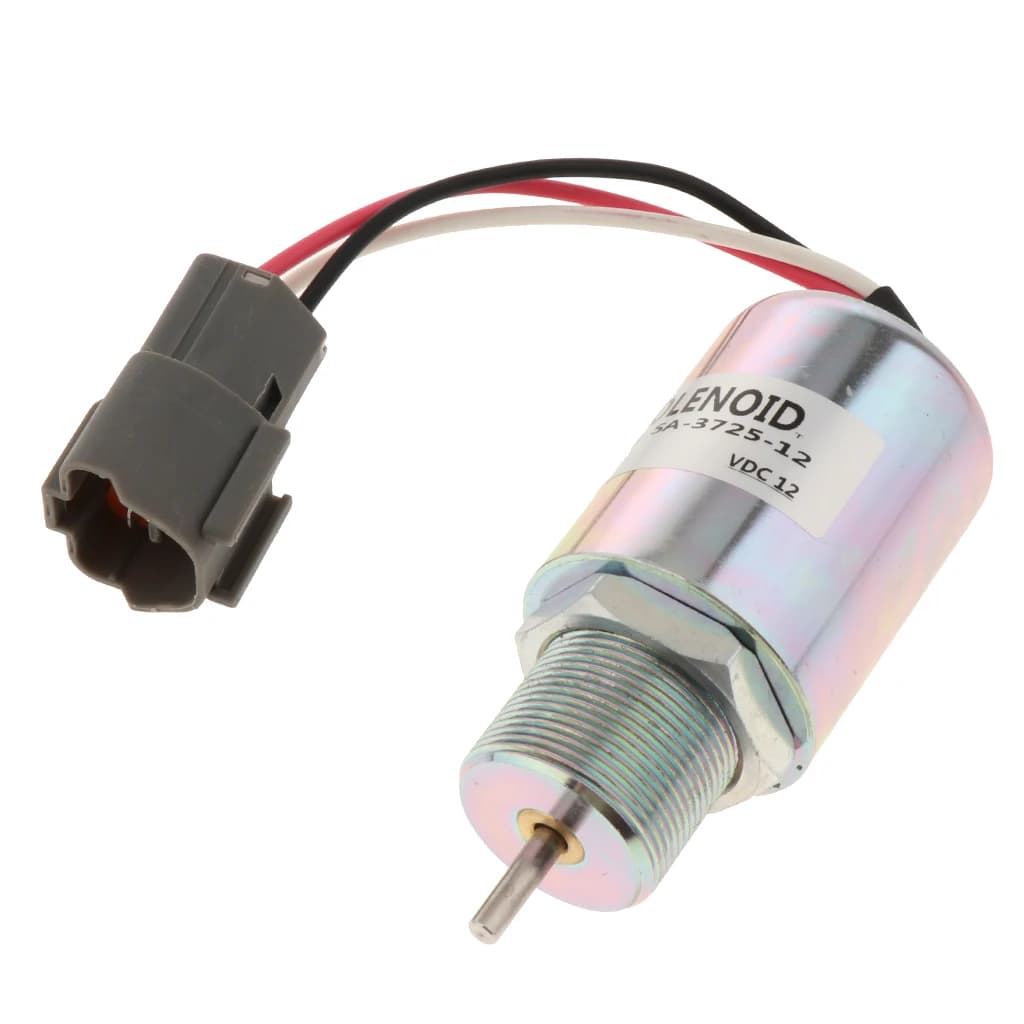 Alloy Electric Fuel Stop Cut Off Solenoid Valve for MITSUBISHI S3L S3L2 Engine Diesel Kit