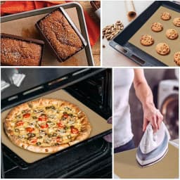 Heat Press Pad Teflon High Temperature Baking Mat Non-Stick Heat Resistant Craft Sheet 30x100cm