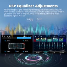 Podofo Android Car Radio For Toyota Noah/Esquire/VOXY 2014-2017 Carplay Android Auto Multimedia Player GPS RDS Head Unit