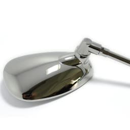 M10 Motorcycle Mirrors Sport Bike Scooter Oval Rearview Rear view Side Mirrors Long Stem For Honda CB1000R Rebel 250 Shadow 1100