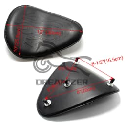 For Harley Sportster XL883 1200 883 Motorcycle Bobber Solo Seat Base Saddle Bracket Black Driver Seat Accessories