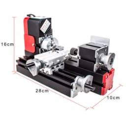 DIY Tool Big Power Mini Metal Rotating Lathe,20W 20000rev/min Motor,One Set Miniature Metal Multifunction Machine