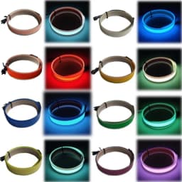 1M*1cm EL LED Strip Light for DIY Flexible Neon Lights Glow Rope Party Decoration Tape Lamp USB 12V Battery Backlight Panel