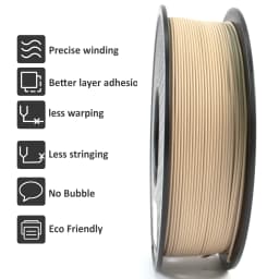Geeetech Wood PLA 1kg 1.75mm Filament 3D Print Wire Vacuum Packaging Local Warehouses Colorful Plastic for FDM 3D Printer