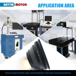 【EU Stock】F-theta Lens 1064nm Focus Lens Laser Focal Length 63-420mm Scan Field 70x70-300x300 for Fiber Laser Galvo System
