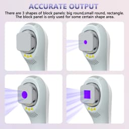 KTS Vitiligo Lamp for Home Use 308nm UVB Lamp for Vitiligo Phototherapy Light Therapy for Psoriasis Spots Eczema Skin Disease
