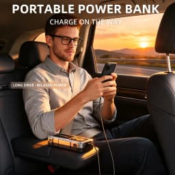 1000A/1500A PEAK Power Bank 21800mAh/26800mAh Jump Starter Portable Charger ,Car Booster Auto Starting Device Emergency Car Battery Starter,Starter Power Bank for ALL Petrol And 10L Diesel Engine, Portable Starter Power Bank with LED Torch