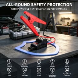 1000A/1500A PEAK Power Bank 21800mAh/26800mAh Jump Starter Portable Charger ,Car Booster Auto Starting Device Emergency Car Battery Starter,Starter Power Bank for ALL Petrol And 10L Diesel Engine, Portable Starter Power Bank with LED Torch