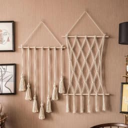 Hanging Photo Display Macrame Wall Hanging Pictures Frame Holder 10 Clips Boho Home Office Decor Wall Art Teen Girl Room Decor